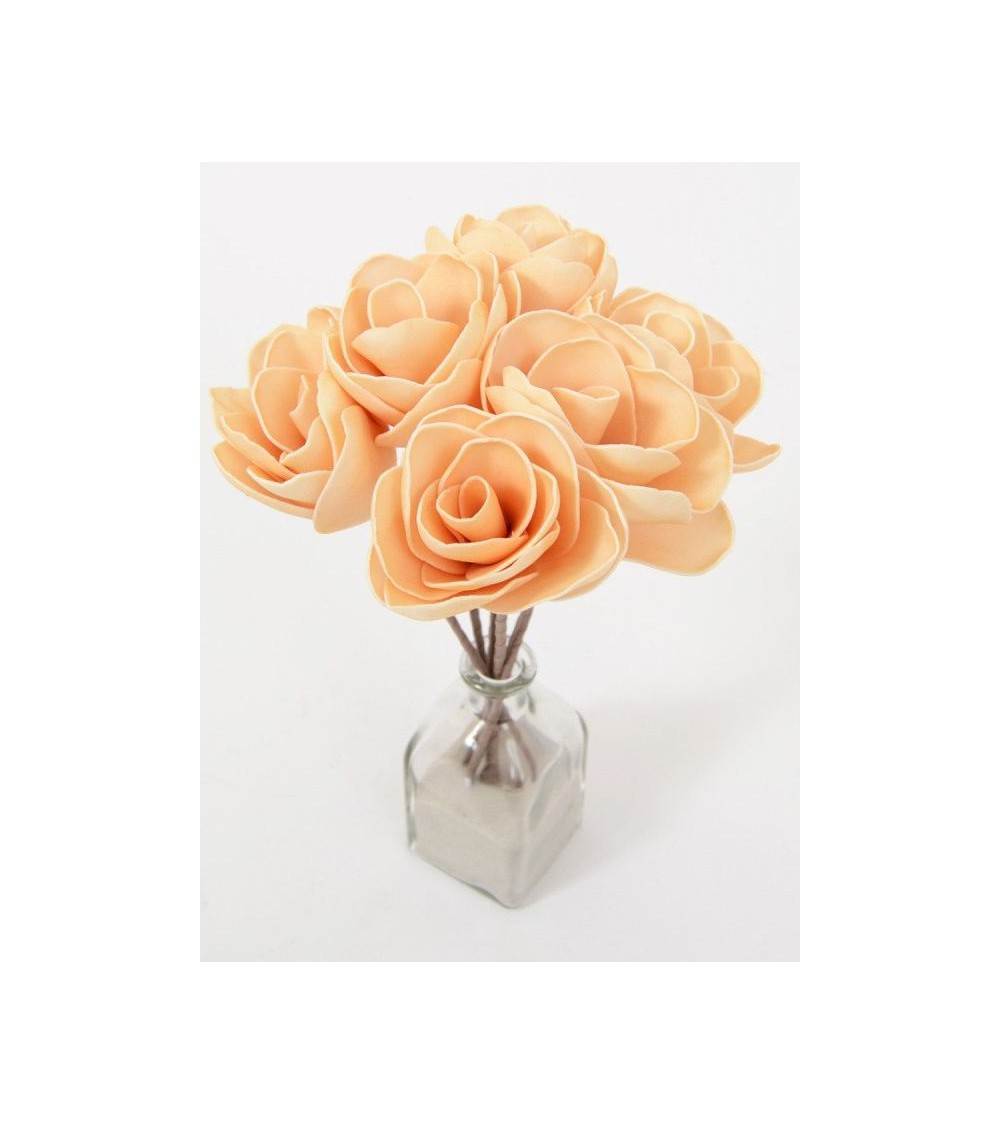 Fleur Artificielle FLORA CREA Abricot. Déco chic et naturelle Fleur Artificielle FLORA CREA Abricot. Déco chic et naturelle