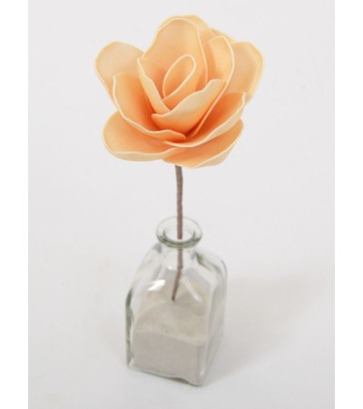 Fleur Artificielle FLORA CREA Abricot. Déco chic et naturelle