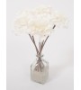 Fleur Artificielle FLORA NORA Blanche : Élégance Intemporelle