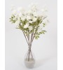 FLORA AZORA – Branche artificielle fleurs blanches | Hauteur 93 cm
