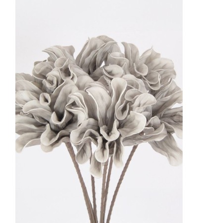 Fleur artificielle grise 52 cm : Élégance et modernité