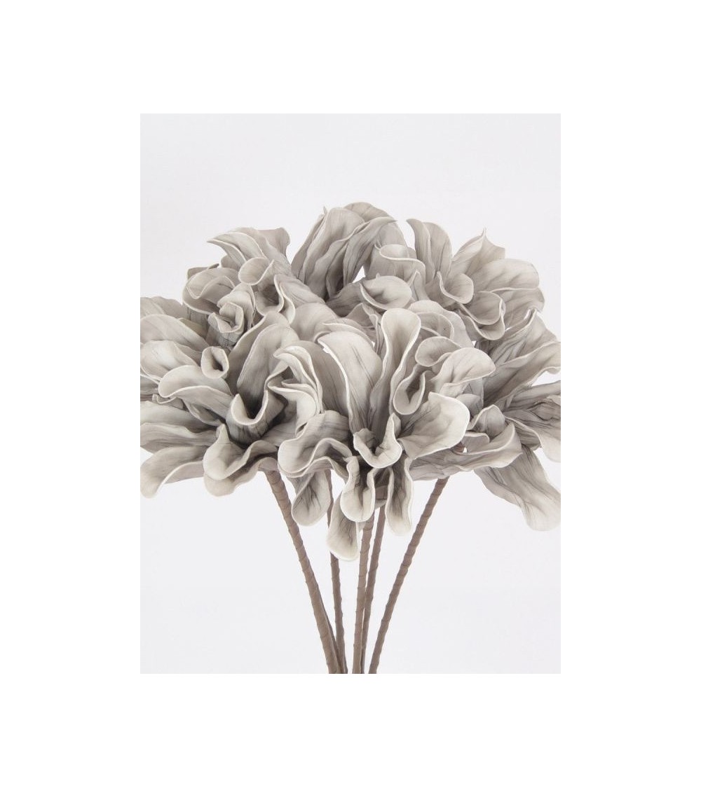 Fleur artificielle grise 52 cm : Élégance et modernité Fleur artificielle grise 52 cm : Élégance et modernité