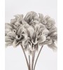 Fleur artificielle grise 52 cm : Élégance et modernité