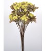 FLORA branche fleurs doubles vertes 85 cm – Lumiland