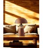 Lampe CALISTA bois & métal – Terracotta ou sable