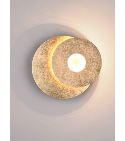 Applique murale LEANO dorée – Design LED chic