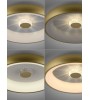 Plafonnier & applique LED AURELIA – doré avec télécommande