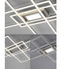 Plafonnier LED KUBYX design – Noir ou Aluminium, dimmable
