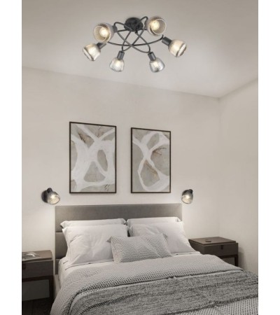 Spot rétro TARIFA – Luminaire mural ou plafond | Lumiland