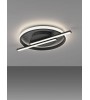 Plafonnier LED ORBIT – Luminaire moderne noir | Lumiland