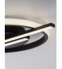 Plafonnier LED ORBIT – Luminaire moderne noir | Lumiland