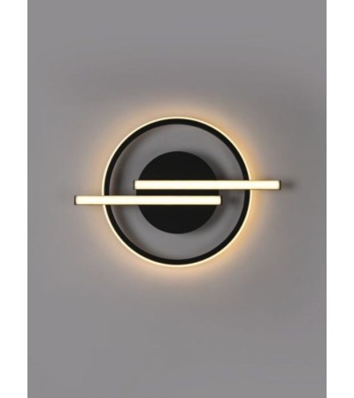 Plafonnier LED ORBIT – Luminaire moderne noir | Lumiland