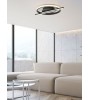 Plafonnier LED noir