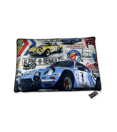 Coussin GARAGE Rubix – Déco rétro voiture | Lumiland