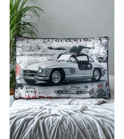 coussin black and white rubix