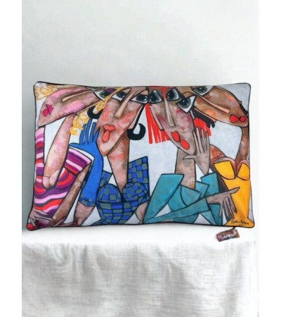 coussin 40x60 cm martine gonnin cadr'aven