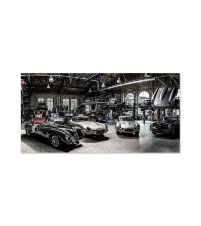 Impression sur verre GARAGE 50×150 cm – Lumiland