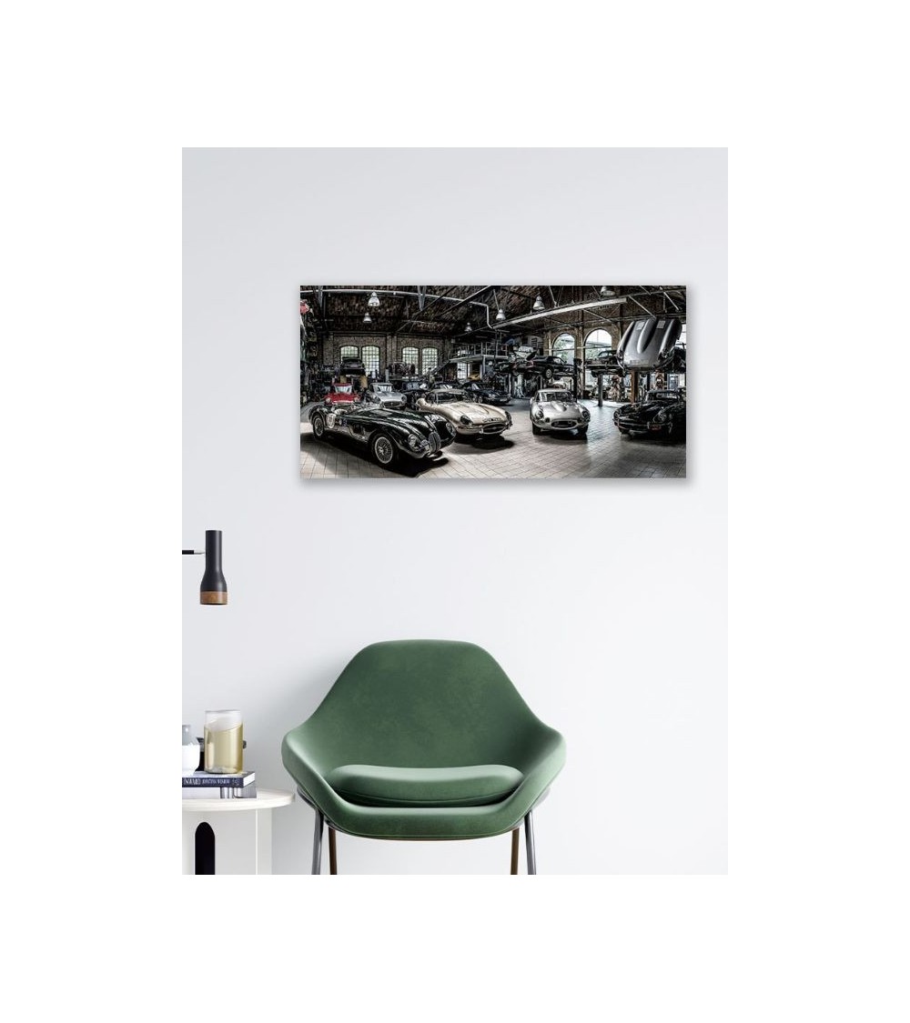Impression sur verre GARAGE 50×150 cm Impression sur verre GARAGE 50×150 cm
