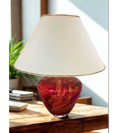 Lampe RAMSÈS – Lampe artisanale en verre | Lumiland