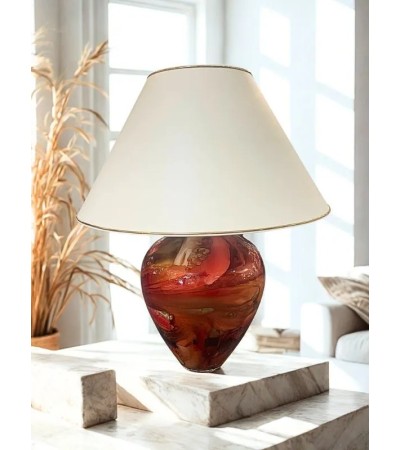 Lampe BASTIDE – Lampe artisanale en verre soufflé