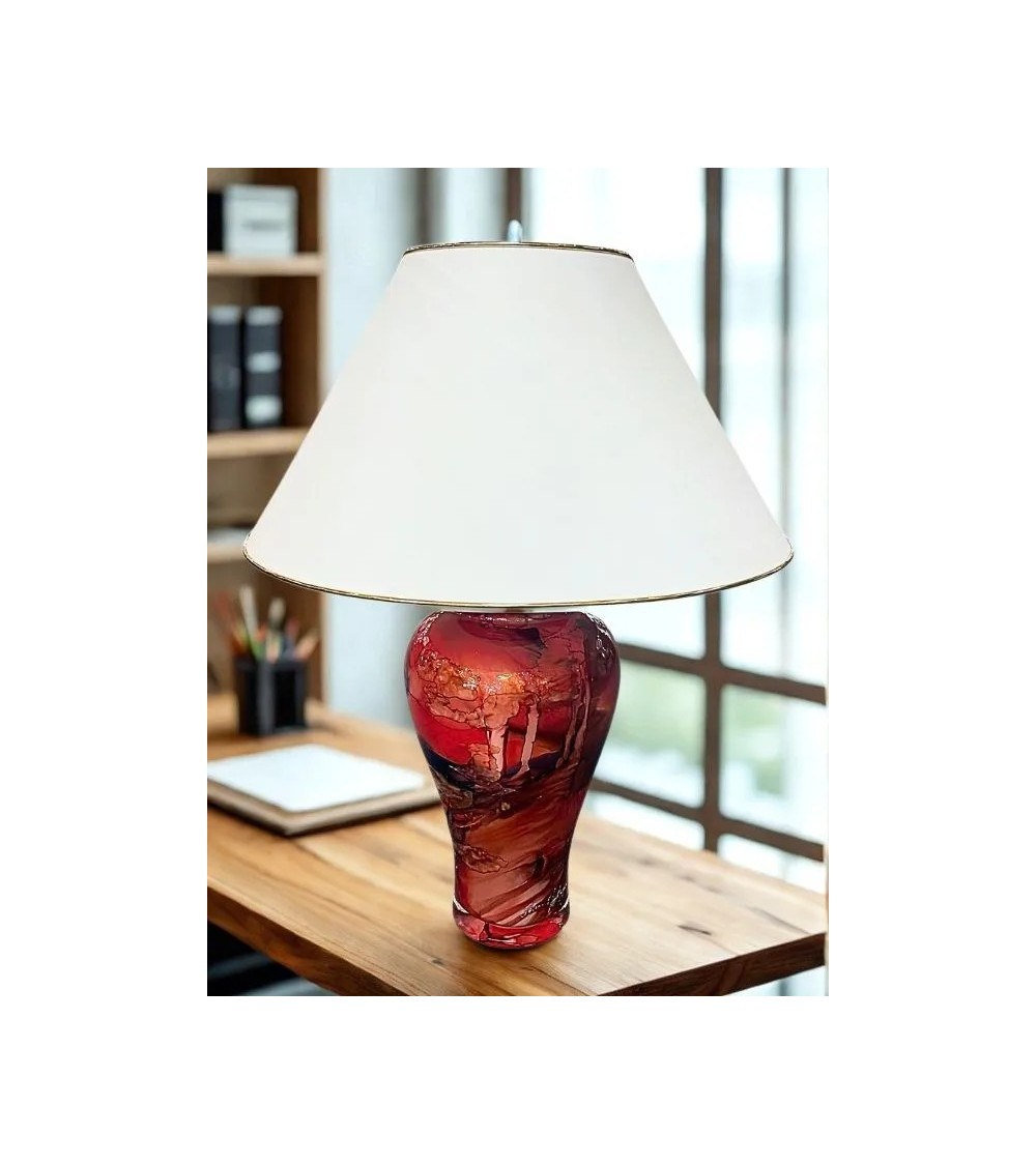 Lampe NEPAL – Luminaire en verre soufflé fabriqué en France Lampe NEPAL – Luminaire en verre soufflé fabriqué en France