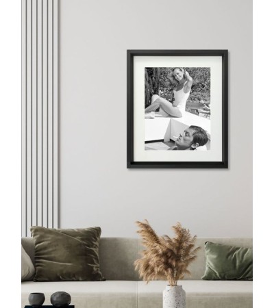Tableau La Piscine 40x50 cm – Style rétro chic