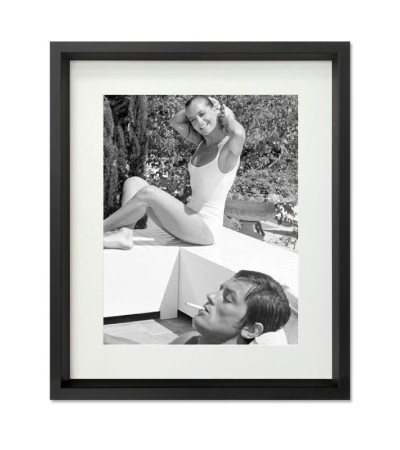 Tableau La Piscine 40x50 cm – Style rétro chic