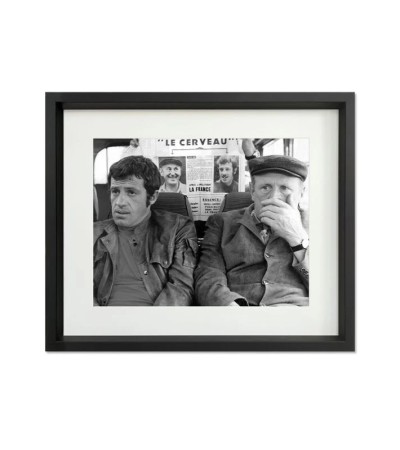 Tableau Le Cerveau 50x40 cm – Belmondo & Bourvil
