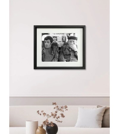 Tableau Le Cerveau 50x40 cm – Belmondo & Bourvil