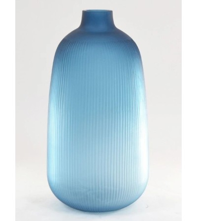 Vase bleu Valeska 53 cm – Déco design élégante | Lumiland