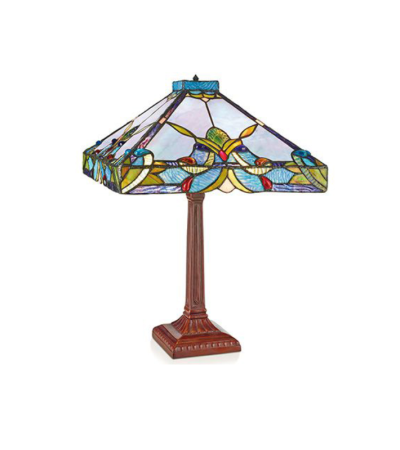 Lampe à poser Tiffany design – Luminaire vitrail élégant | Lumiland
