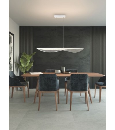 Suspension BIANCA – Luminaire design LED effet givré – Lumiland