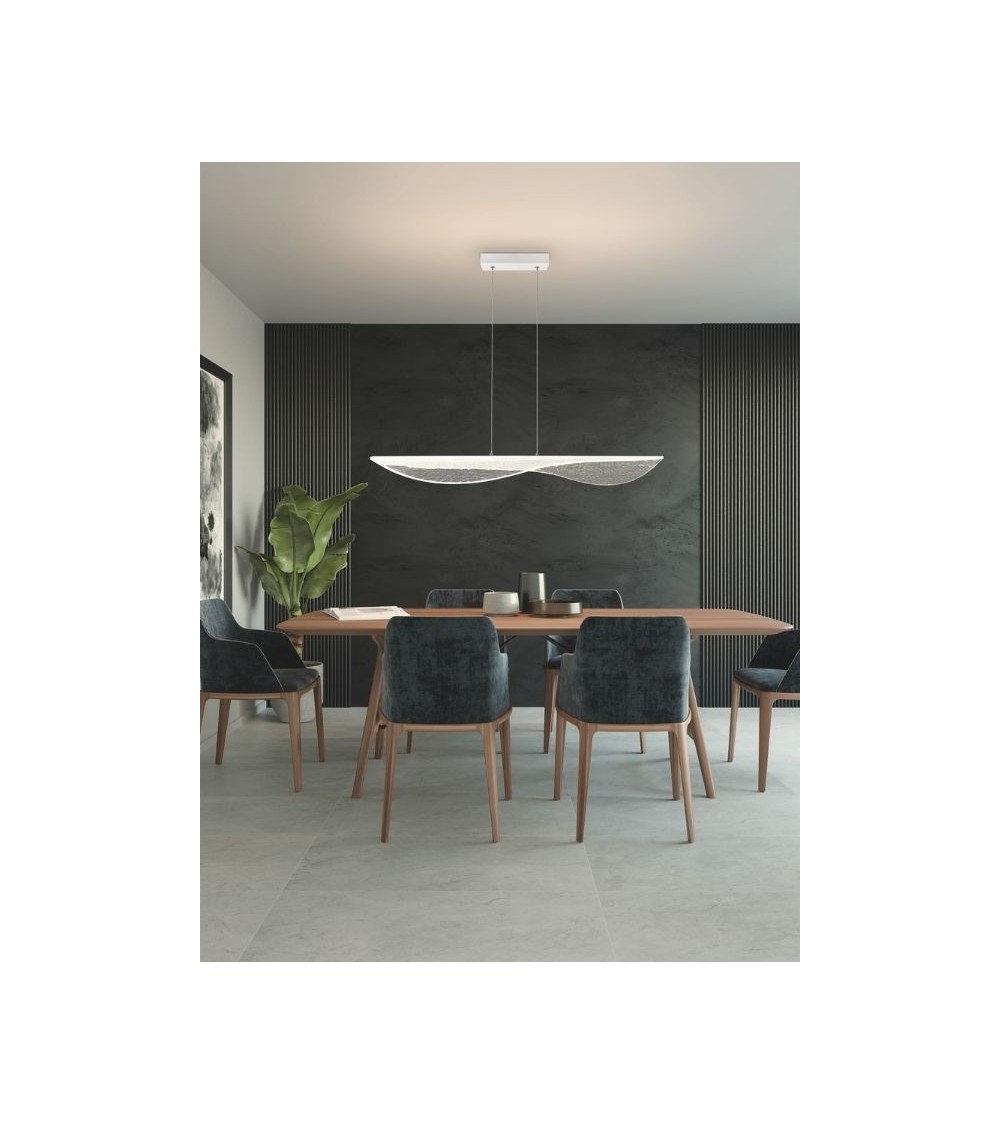 Suspension BIANCA – Luminaire design LED effet givré – Lumiland Suspension BIANCA – Luminaire design LED effet givré – Lumiland