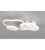 Applique CLOUDY blanche LED RGBW design | Lumiland