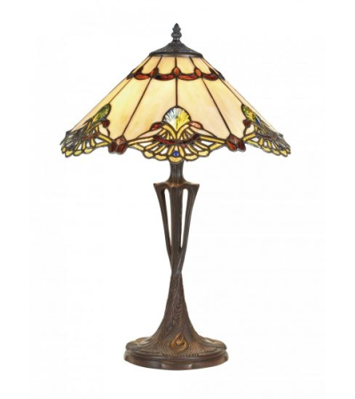 Lampe Tiffany Art Déco – Lampe à poser vitrail élégante | Lumiland