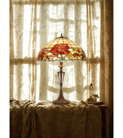 Lampe TIFFANY vitrail – Lampe à poser vintage | Lumiland
