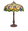 Lampe TIFFANY IRIS – Lampe vitrail colorée | Lumiland