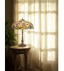 Lampe TIFFANY IRIS – Luminaire à poser style vitrail