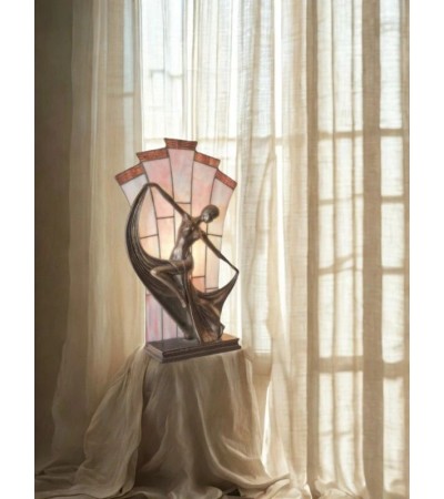 Lampe DÉESSE ART DÉCO – Sculpture lumineuse | Lumiland