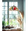 Suspension TIFFANY ROSALIA – Verre vitrail coloré | Lumiland