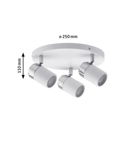 Plafonnier ZYLI – Spot salle de bain IP44 | Lumiland