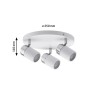 Plafonnier ZYLI – Spot salle de bain IP44 | Lumiland