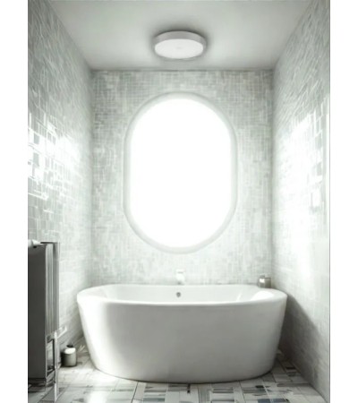 Plafonnier CLARIMO – Luminaire salle de bain LED au style intemporel