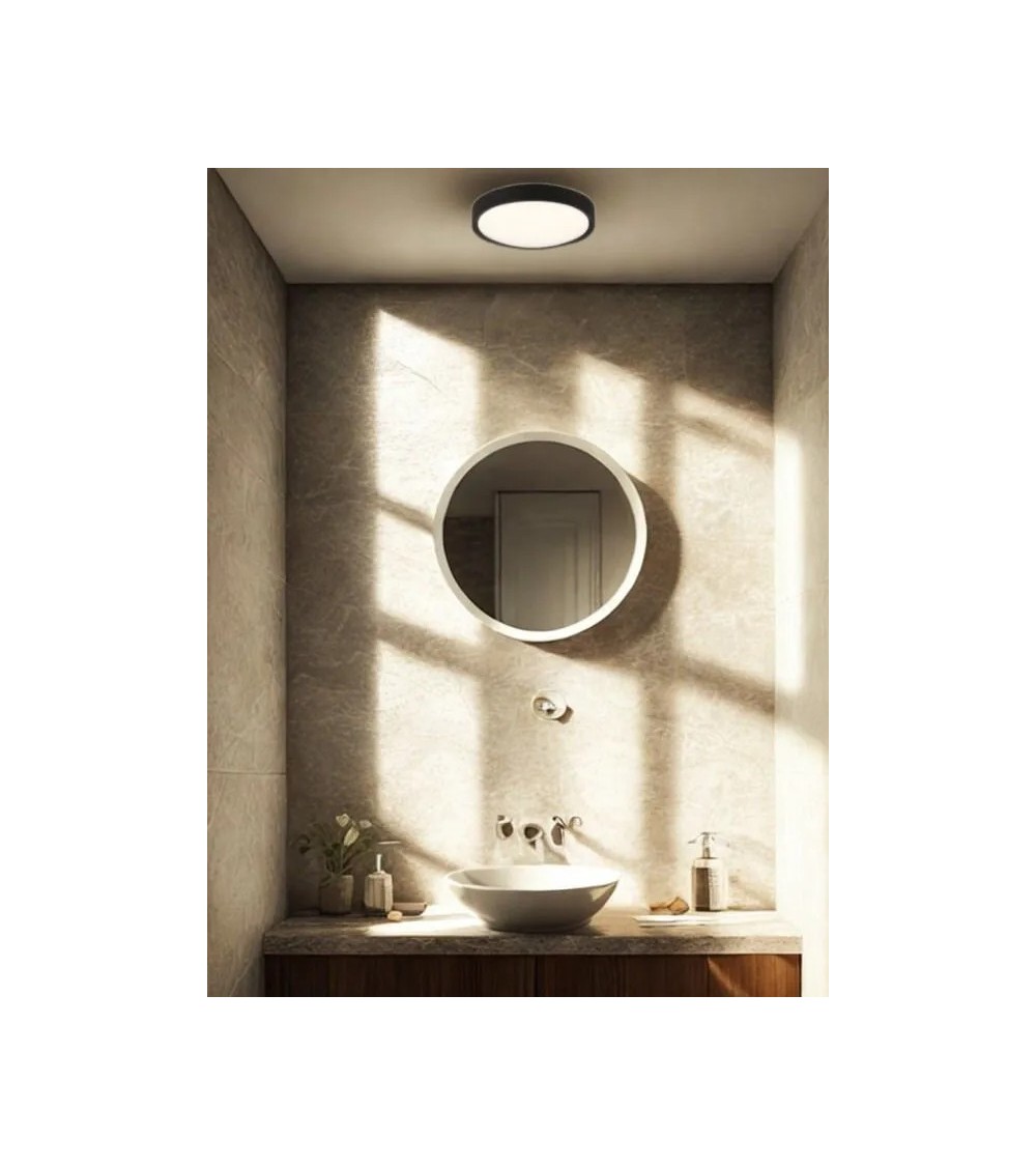 Plafonnier CLARIMO – LED salle de bain IP44 | Lumiland