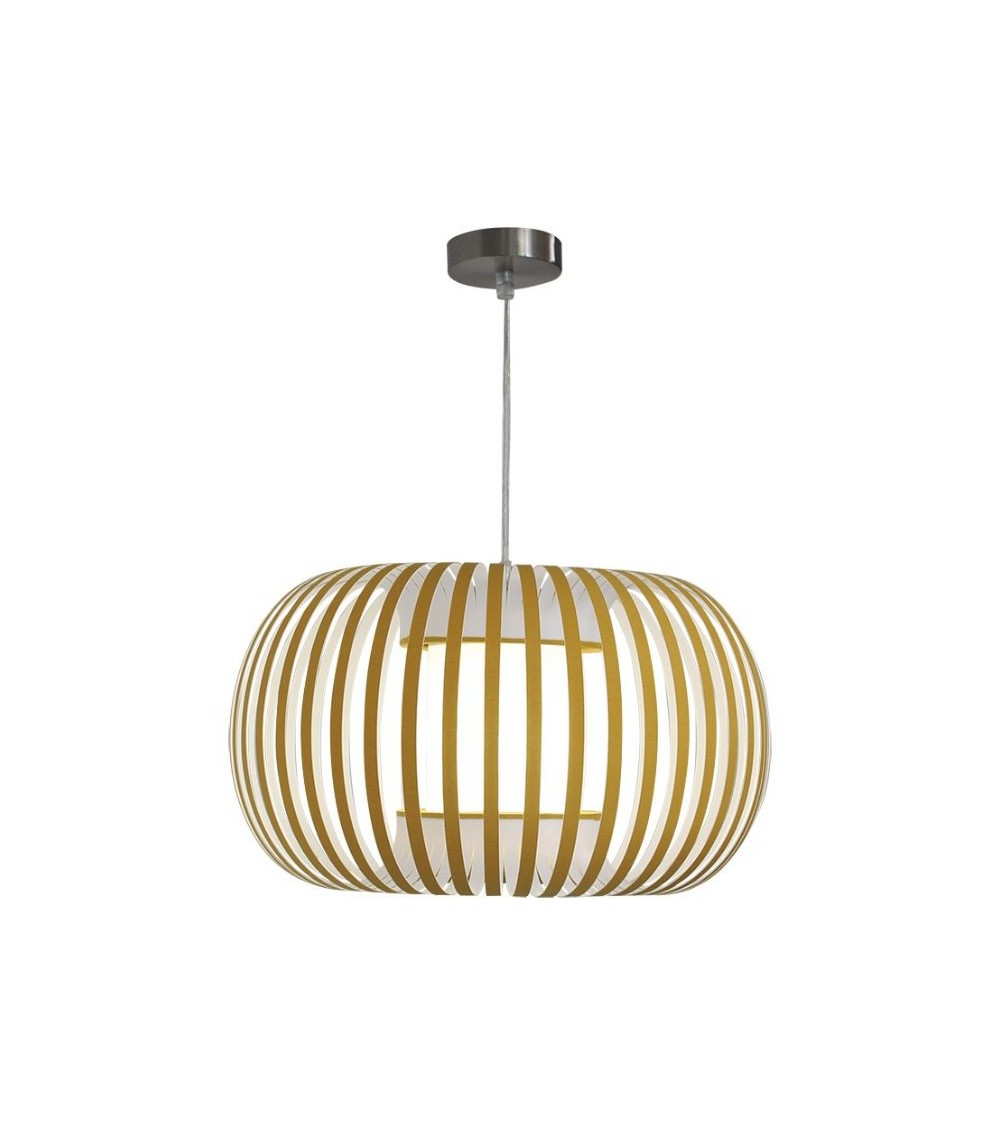 Suspension ESTENO velours – Élégance et douceur textile 