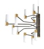 Suspension NATA – Lustre 20 lumières design contemporain Lumiland