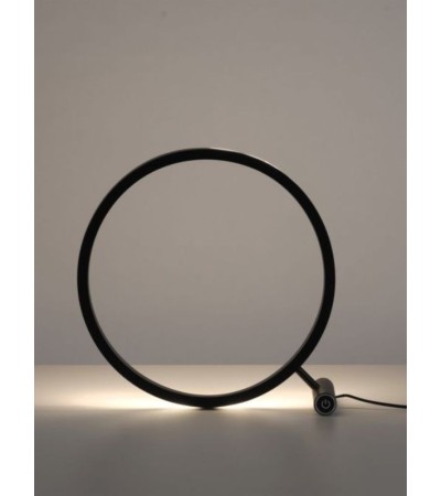 Lampe de table RITUS, LED design annulaire avec variateur tactile