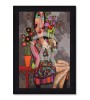 Tableau LE CHAT VERT – Martine Gonnin  – Fabriqué en France