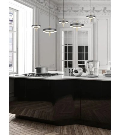 Suspension KEATON – Design épuré et lumière LED personnalisable