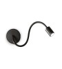 Applique tête de lit FOCUS noire – LED flexible design